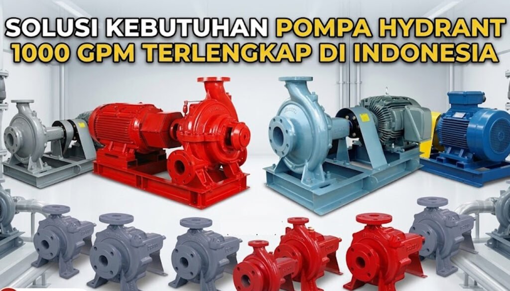 Pilihan Pompa Hydrant Diesel 1000 GPM dari PTCSM