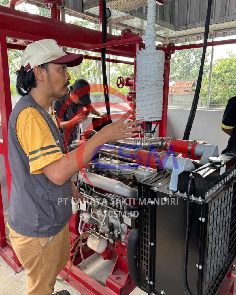 Pastikan Instalasi Sistem Hydrant dipegang oleh profesional